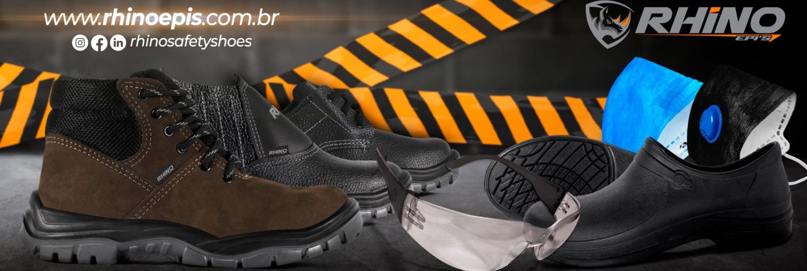 Botina Nobuck Soft Café com Cadarço Biqueira Pvc N.39 Rhino - Loja